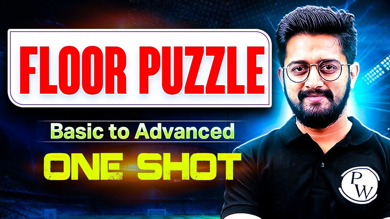 Bank Exam 2026 | Floor Puzzle One Shot 🔥 | Basic to Advanced | Puzzle Reasoning | by Sachin Sir