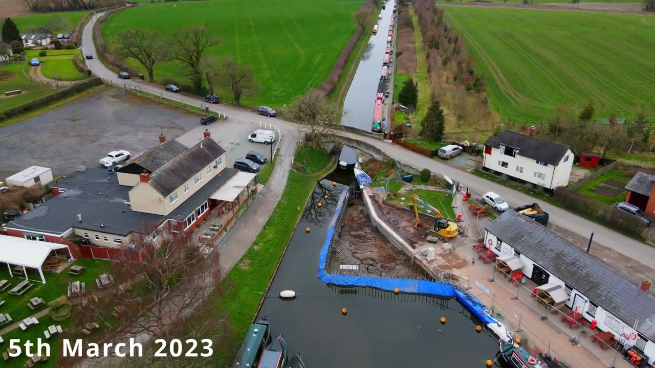Norbury Wharf Wall Rebuild 2023