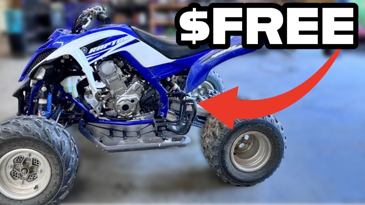 This Yamaha Raptor Was FREE 