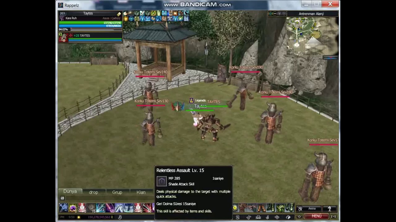DEATH GLADIATOR DAMAGE TEST  RAPPELZ TAYTES