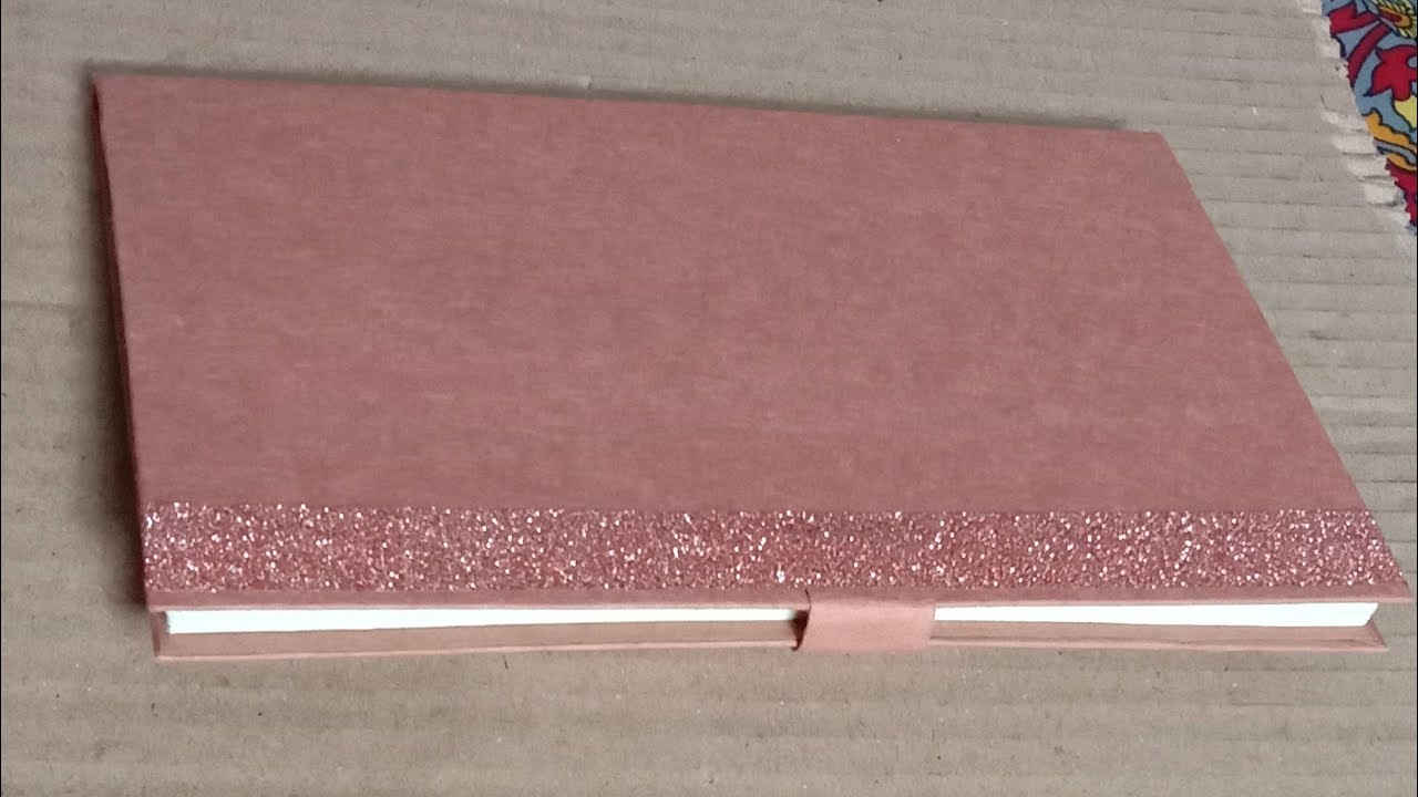 DIY HOW TO MAKE BOOK WITH A4 SHEET PAPER AT HOME
