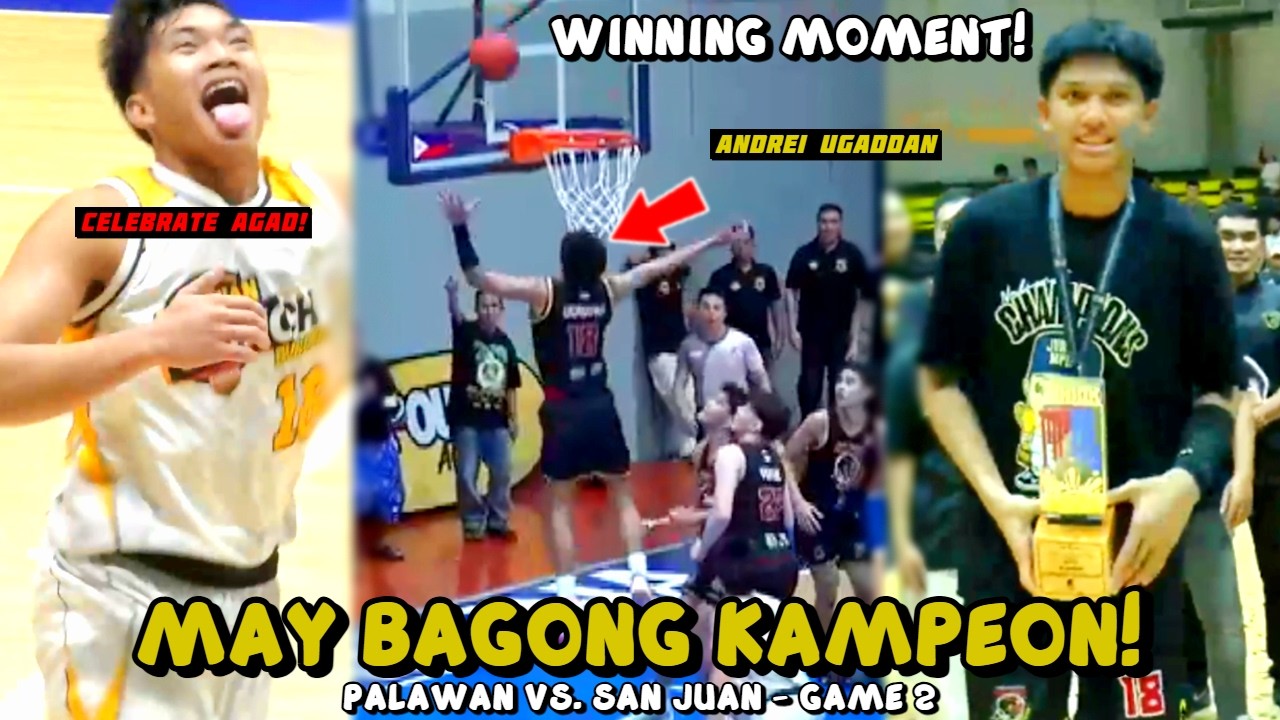 Nag HALIMAW si UGADDAN sa Championship game JR MPBL! Thriller Last 6 minutes + Winning Moment!