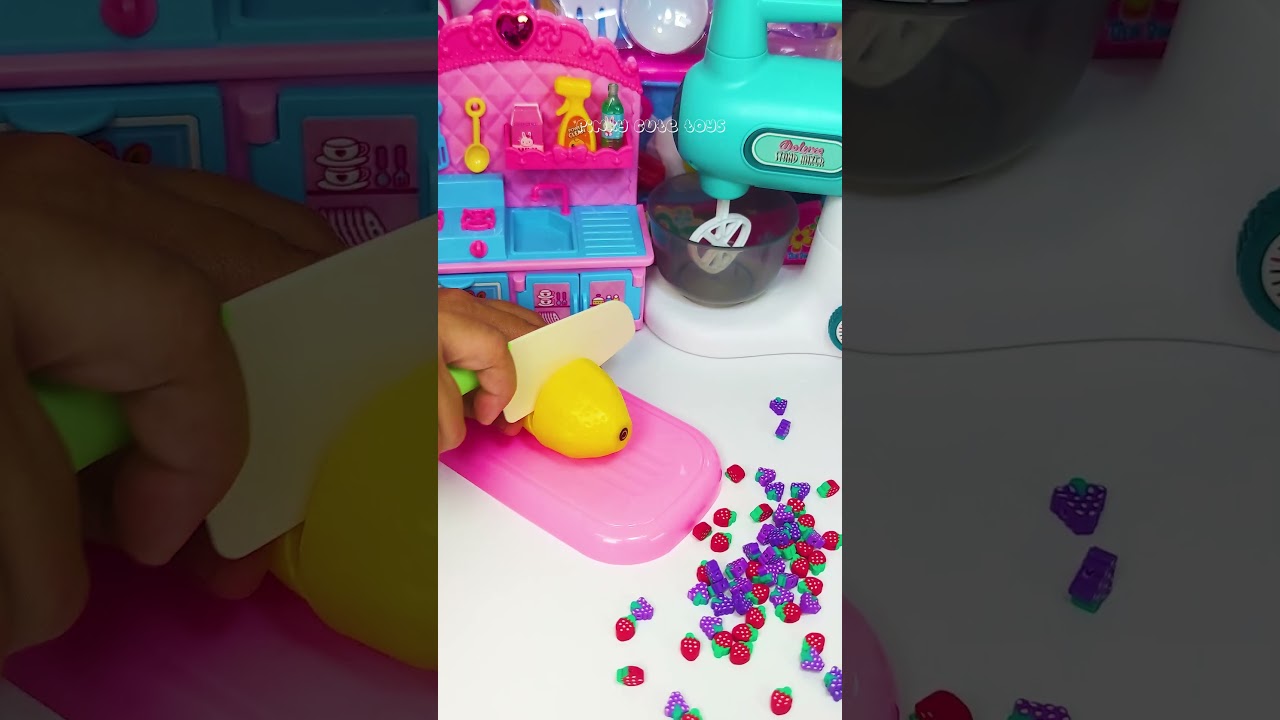 Satisfying with Unboxing & Review Miniature Kitchen Set Toys Cooking Video | ASMR Videos no music