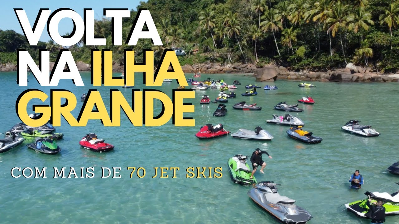 VOLTA A ILHA GRANDE COM 70 JET SKIS - Dream Jet