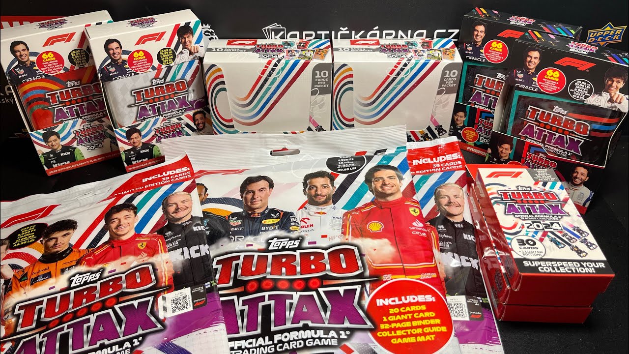 Unboxing 2024 Topps Turbo Attax F1