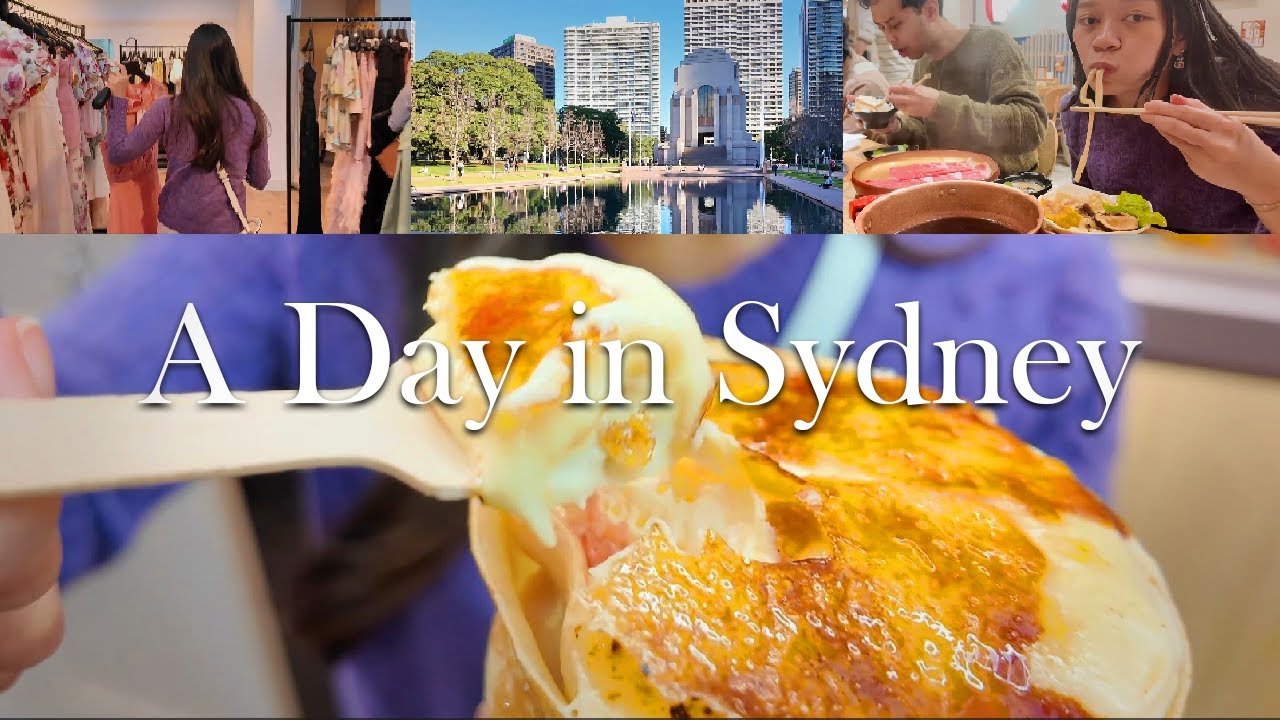 Sydney Vlog || shopping + Infinity Castle movie + hotpot