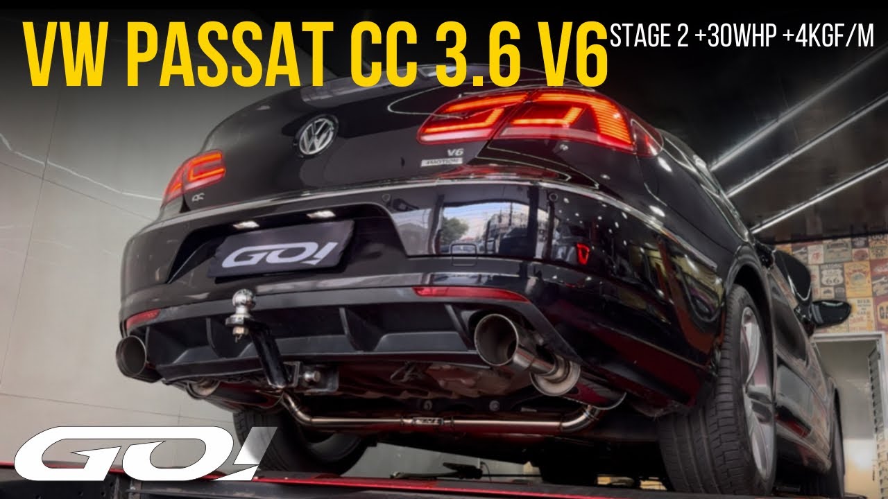 VW PASSAT CC 3.6 V6 2014 Stage 2 - um aspirarão de respeito