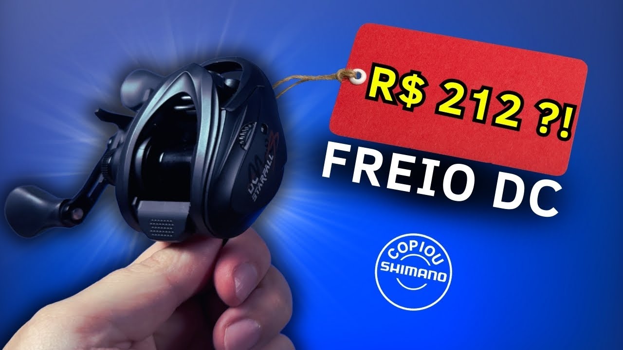 🤯 Carretilha com Freio DC Barato?! Conheça a Anatono Starfall!