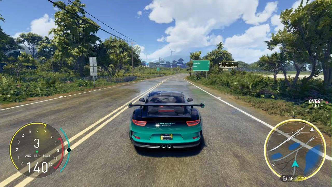 PORSCHE GT3 RS THE CREW MOTORFEST
