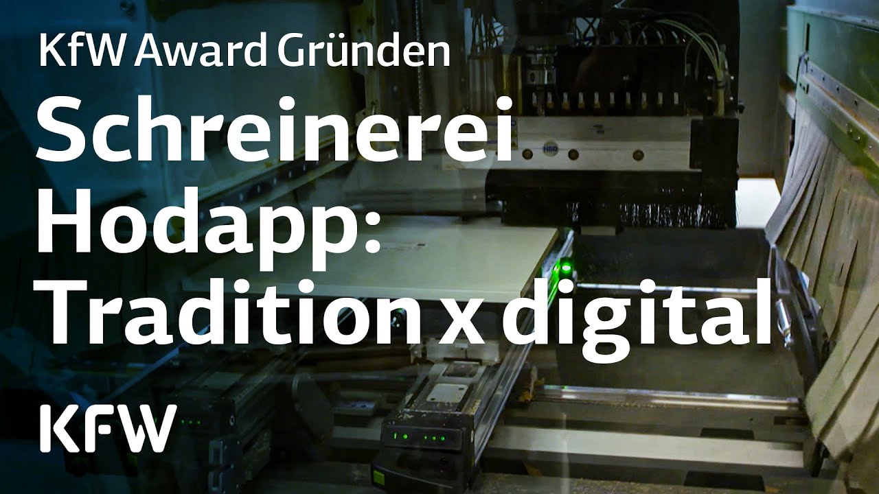 Schreinerei Hodapp &ndash; Sonderpreis Unternehmensnachfolge | KfW