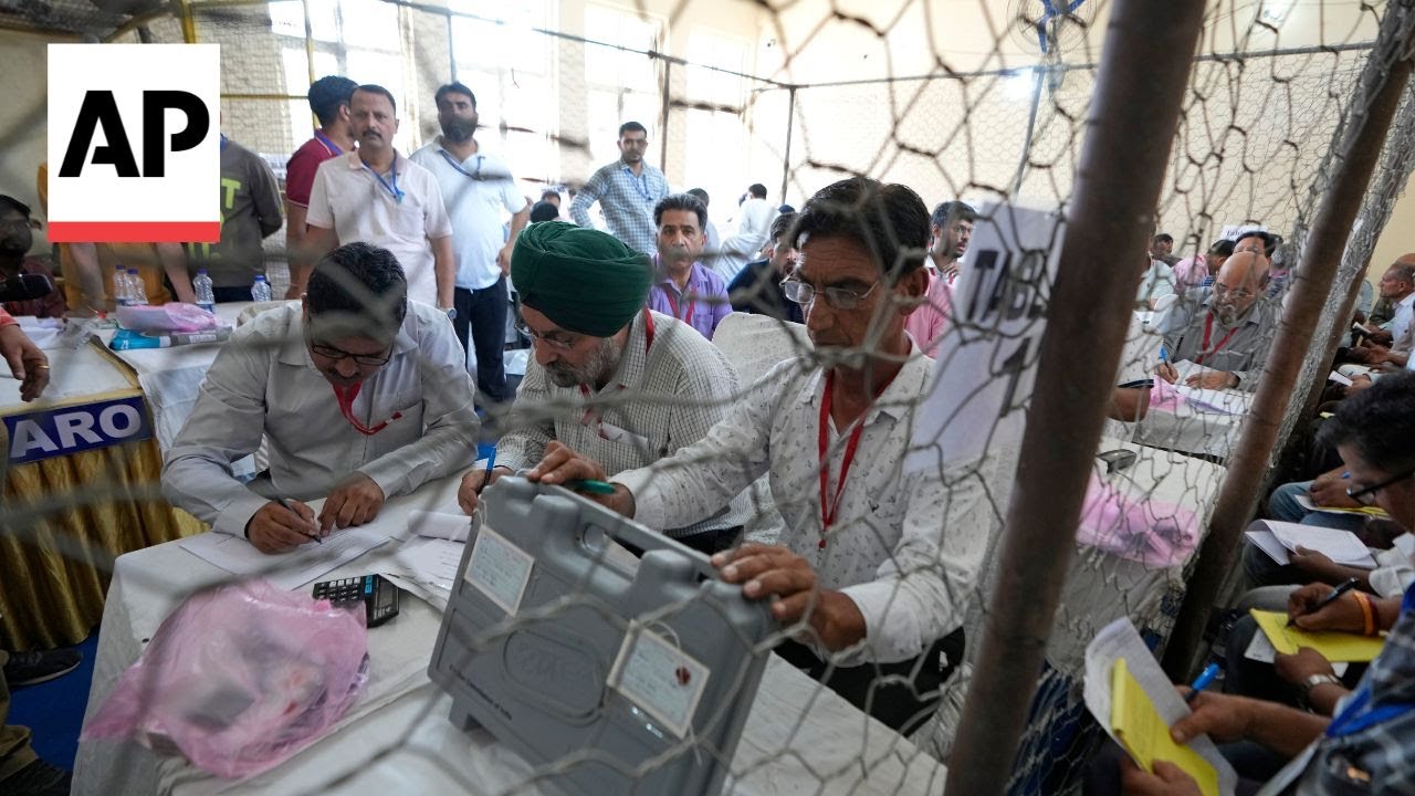 Vote counting underway in India&rsquo;s 2024 election seen as a referendum on Modi