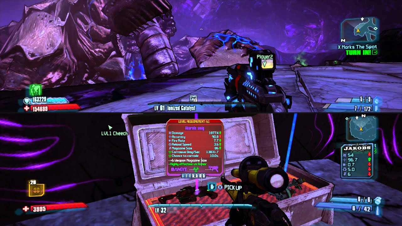HOW TO FARM THE TREASURE ROOM 2 PLAYER  METHOD WITH 2 CONTROLLERS
