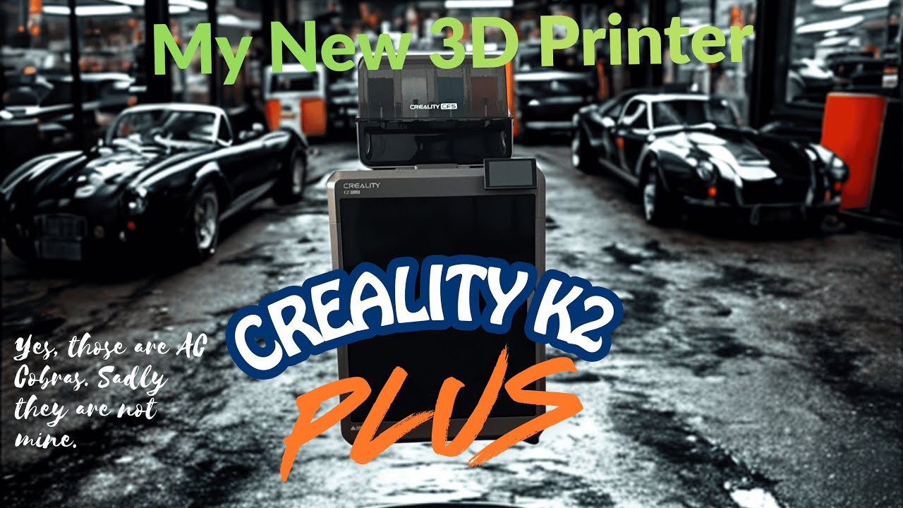 My new 3D Printer: Creality K2 Plus