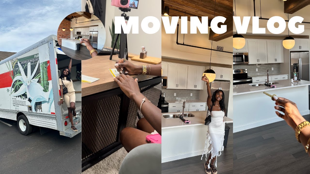 MOVING INTO MY LUXURY APARTMENT AT 20| getting my keys, empty apartment tour, deep cleaning, +MORE