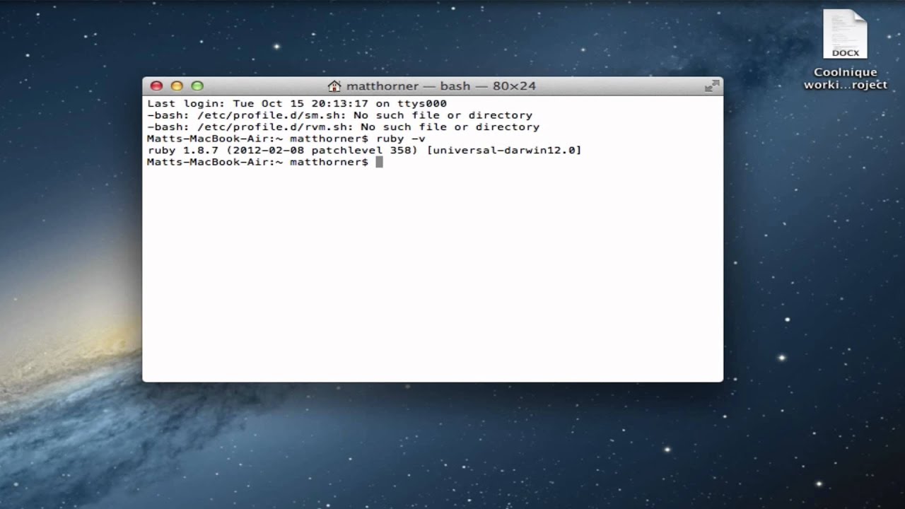 How to Install Ruby on Apple Mac OS X [HD][Guide][Tutorial] 2023