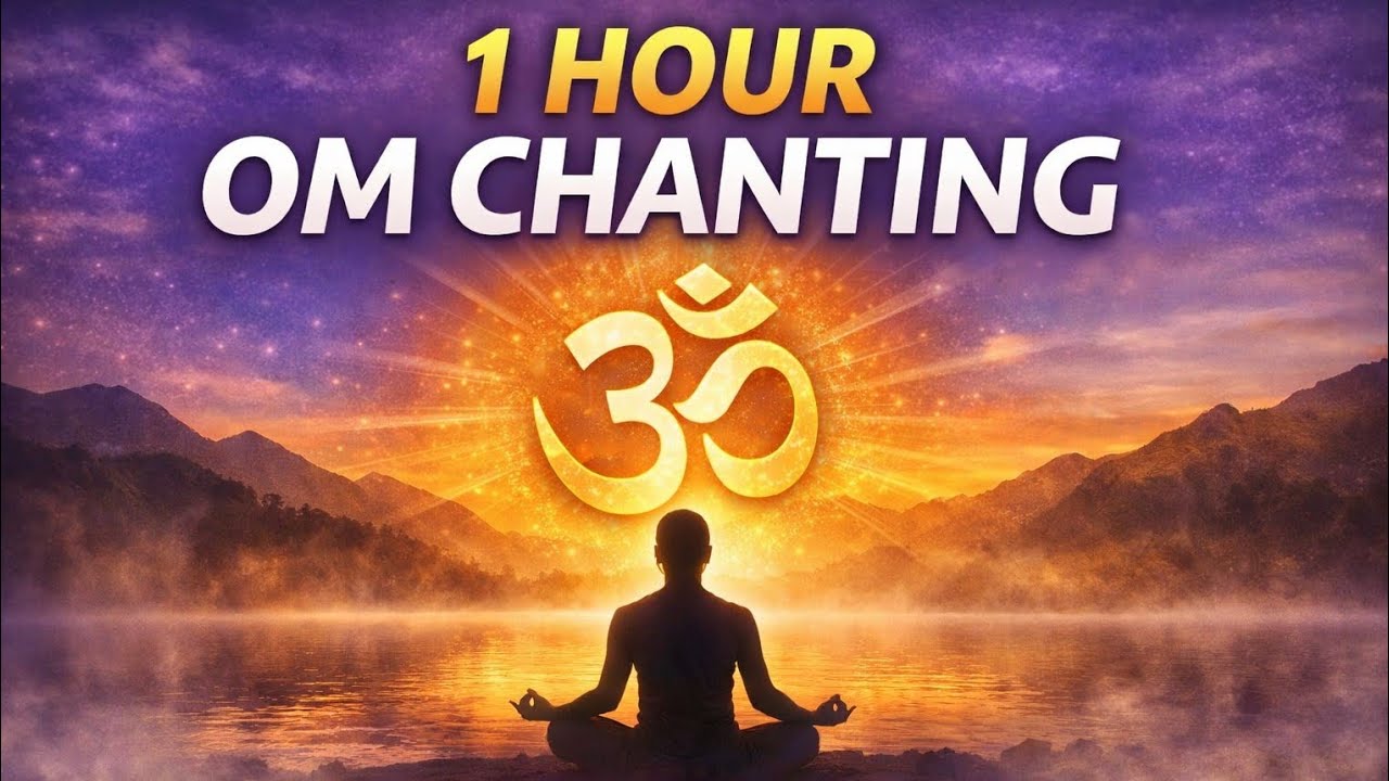 1 Hour Om Chanting Meditation 🕉️ Deep Healing & Inner Peace