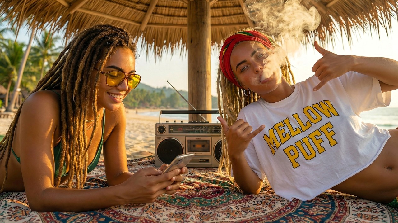 Island Reggae Flow 🌴 Feel Good Roots & Dub Grooves 💨