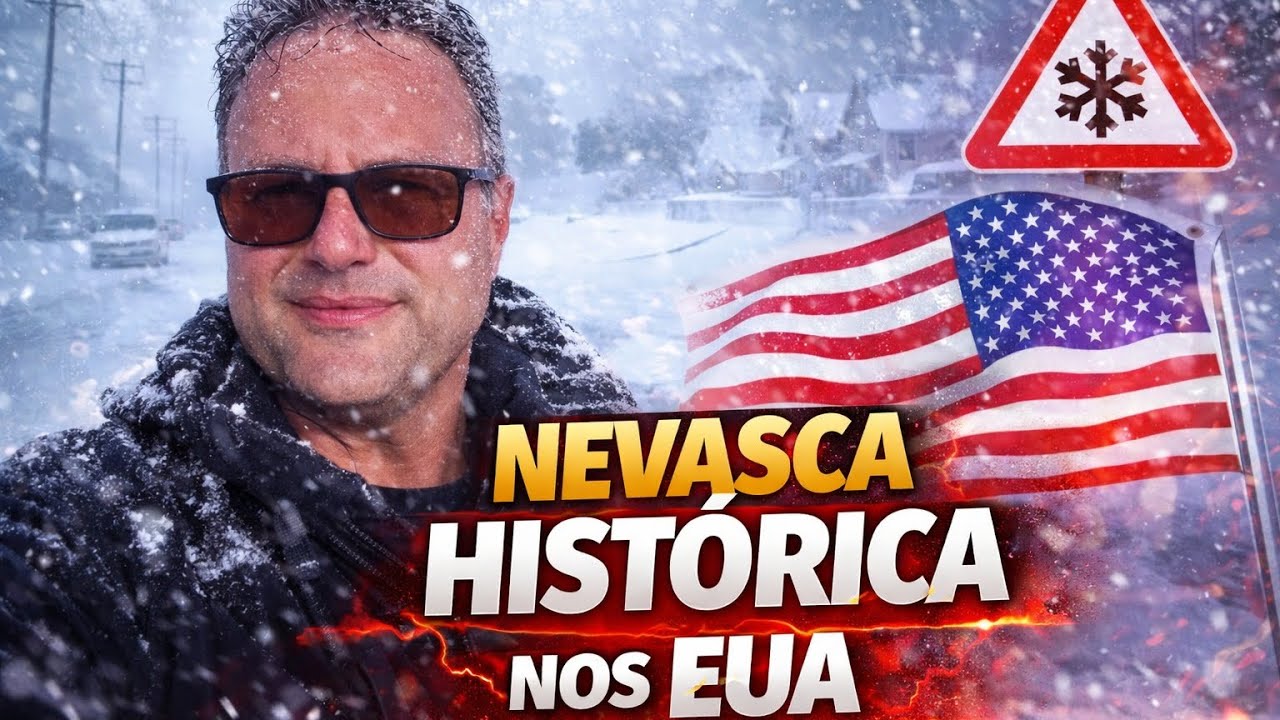 Tempestade de Neve em New Jersey - A Pior dos &Uacute;ltimos 15 anos -