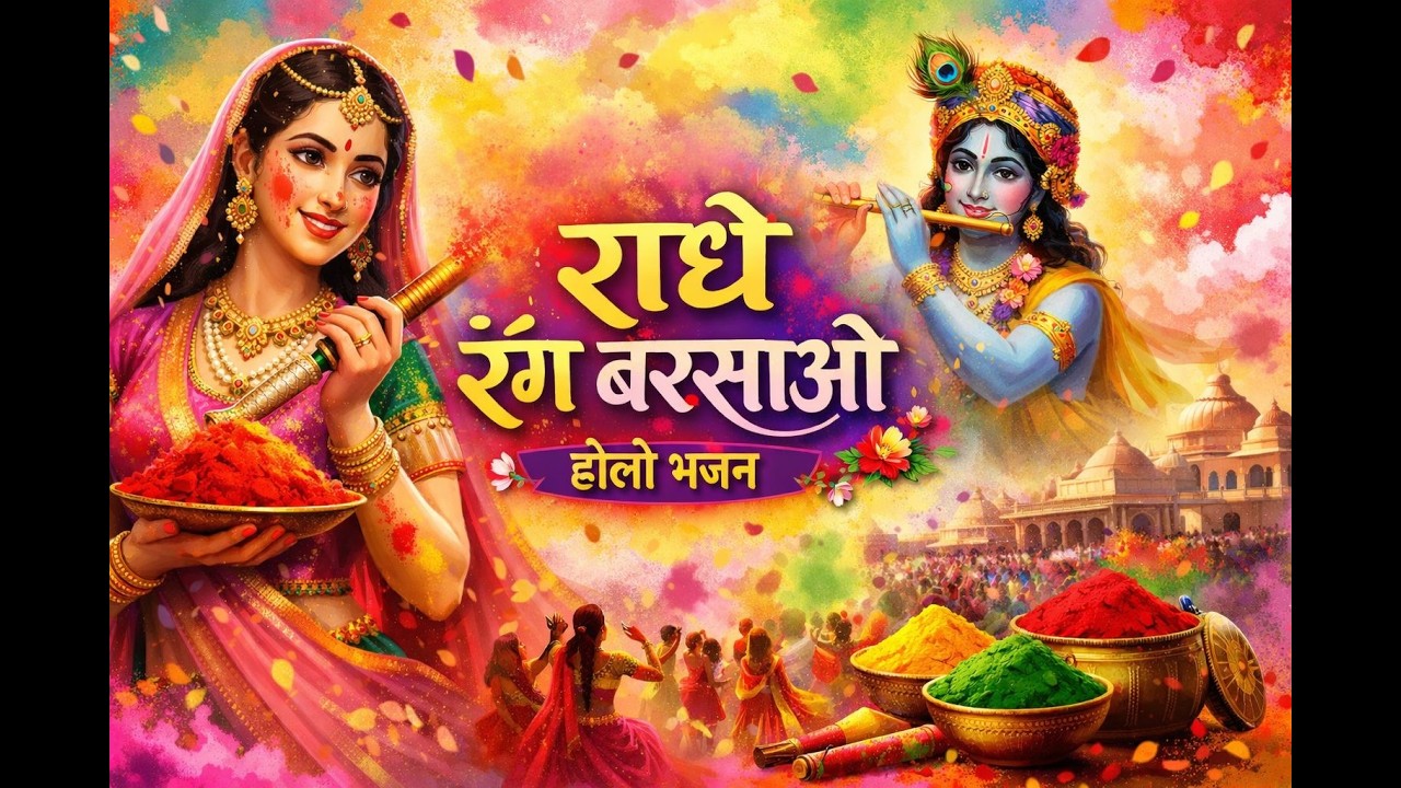 🌸 होली स्पेशल भजन 2026 | राधे रंग बरसाओ | Latest Radhe Rani Holi Bhajan | Fagun Special Bhakti Song