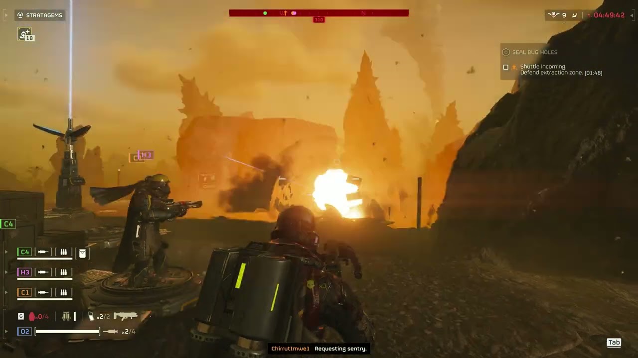 HELLDIVERS 2 Gameplay | Level 9 Difficulty (Helldive) | No Commentary [4K]