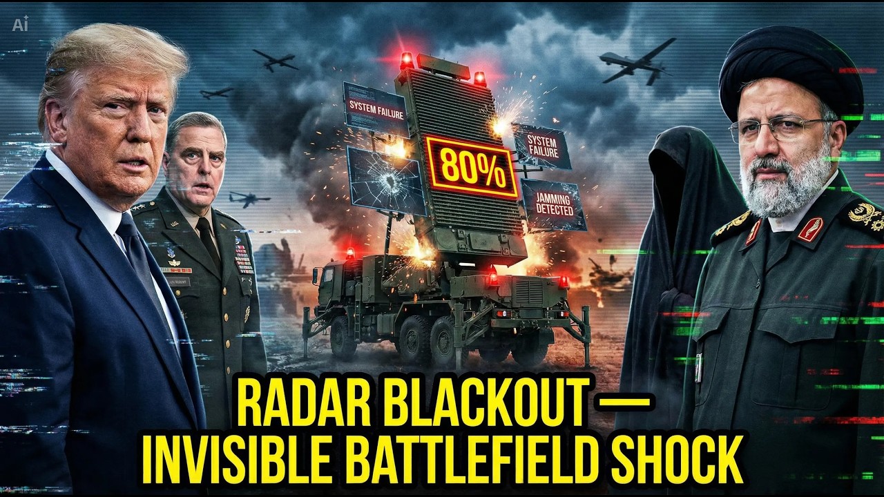 80% of U.S. Radars Blinded — Iran’s New “Electronic Ghost” Missile Just Cleared the Skies