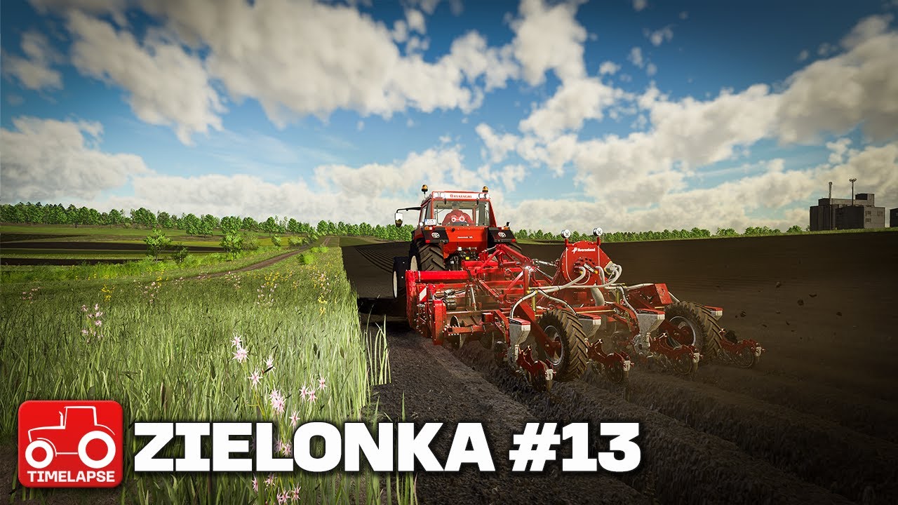 PLANTING VEGETABLE CROPS FOR THE YEAR!! FS22 Timelapse Zielonka Ep 13