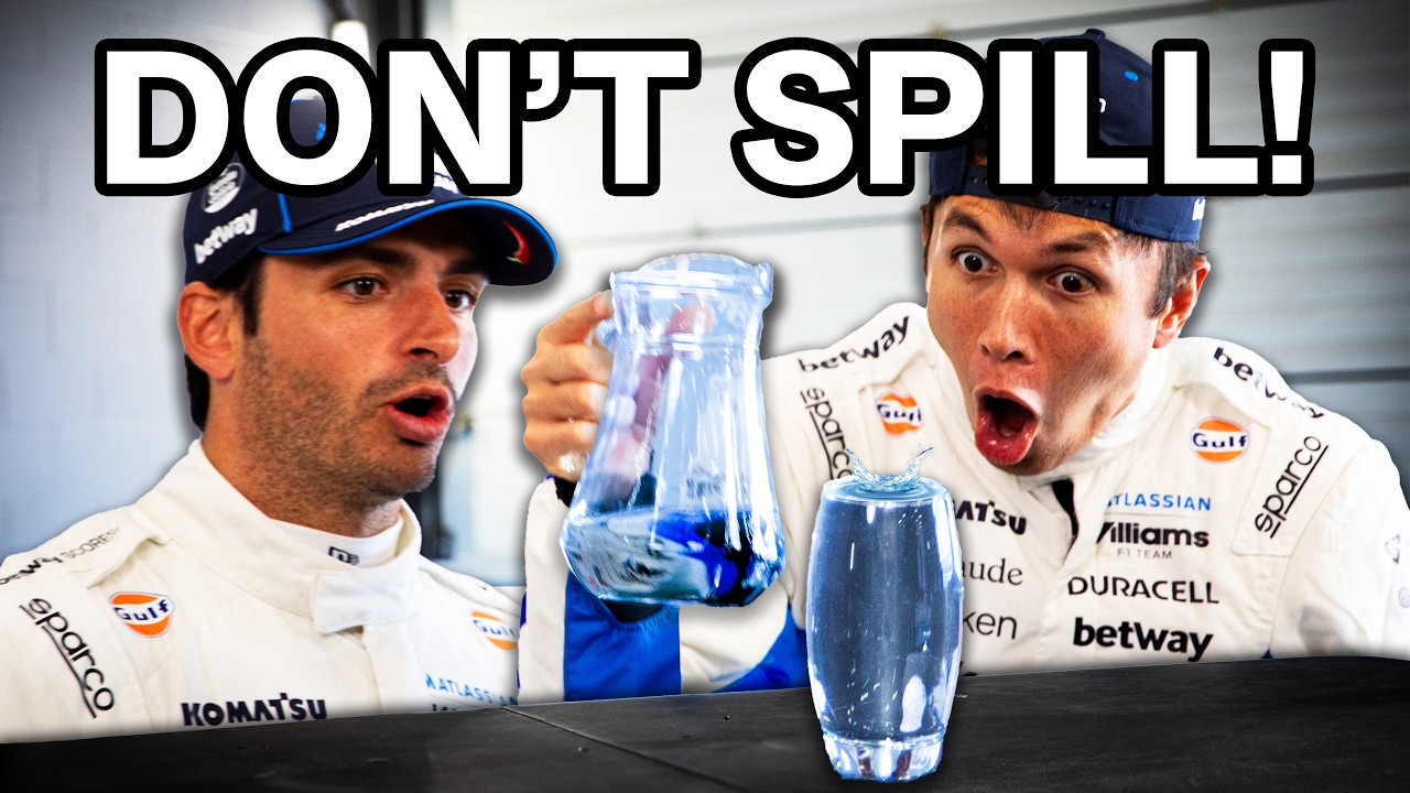 We Challenged F1 Drivers To This Viral Challenge - Nobody Expected This