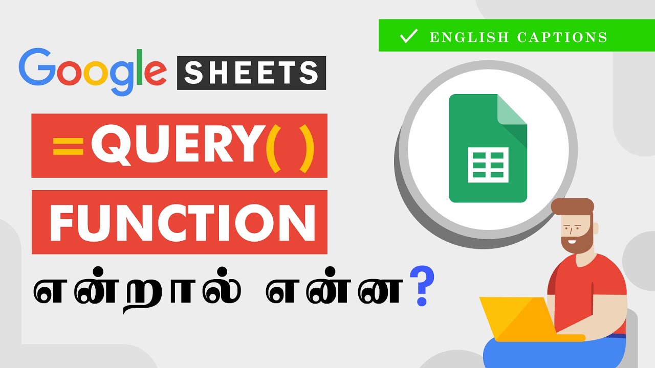QUERY function in Tamil | Part 1 |