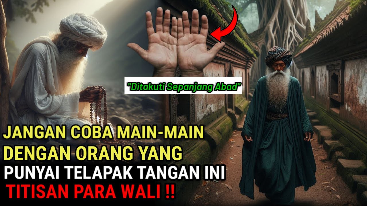 PERHATIKAN JIKA TAK MAU MENYESAL❗ HATI-HATI PEMILIK GARIS TANGAN INI, BELIAU TITISAN PARA WALI !! 