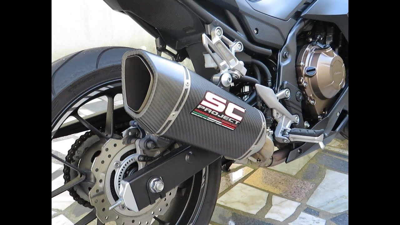 MODS for New Honda CBR500R (Exhaust sound and more)