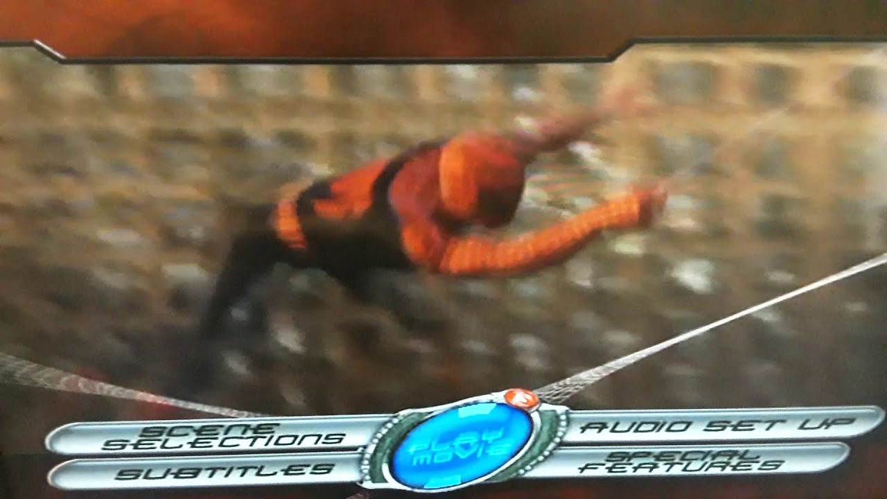Spider-Man(2002) DVD menu.