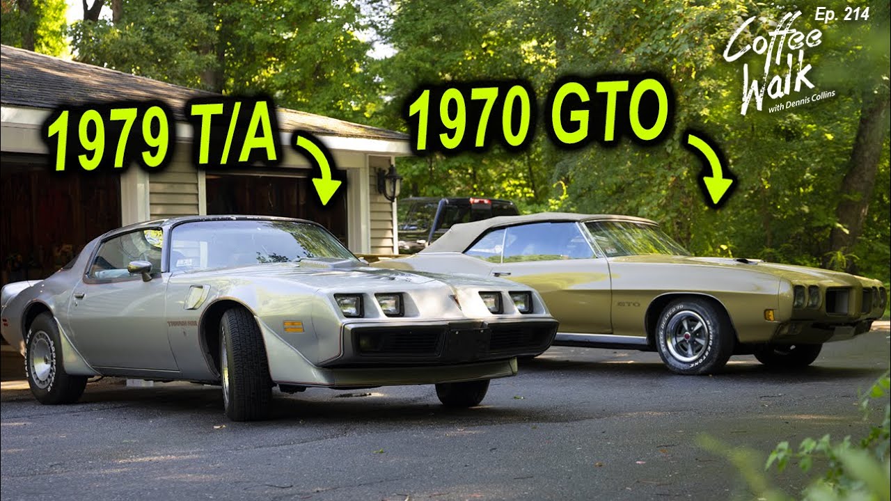 RESCUED PONTIACS: Rare 1970 GTO & 1979 Trans Am!!