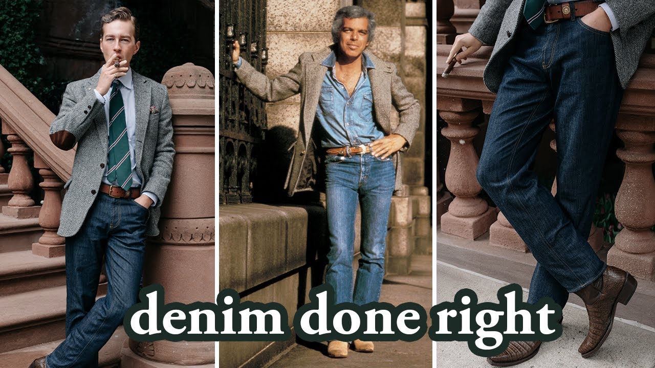 How to wear jeans with style