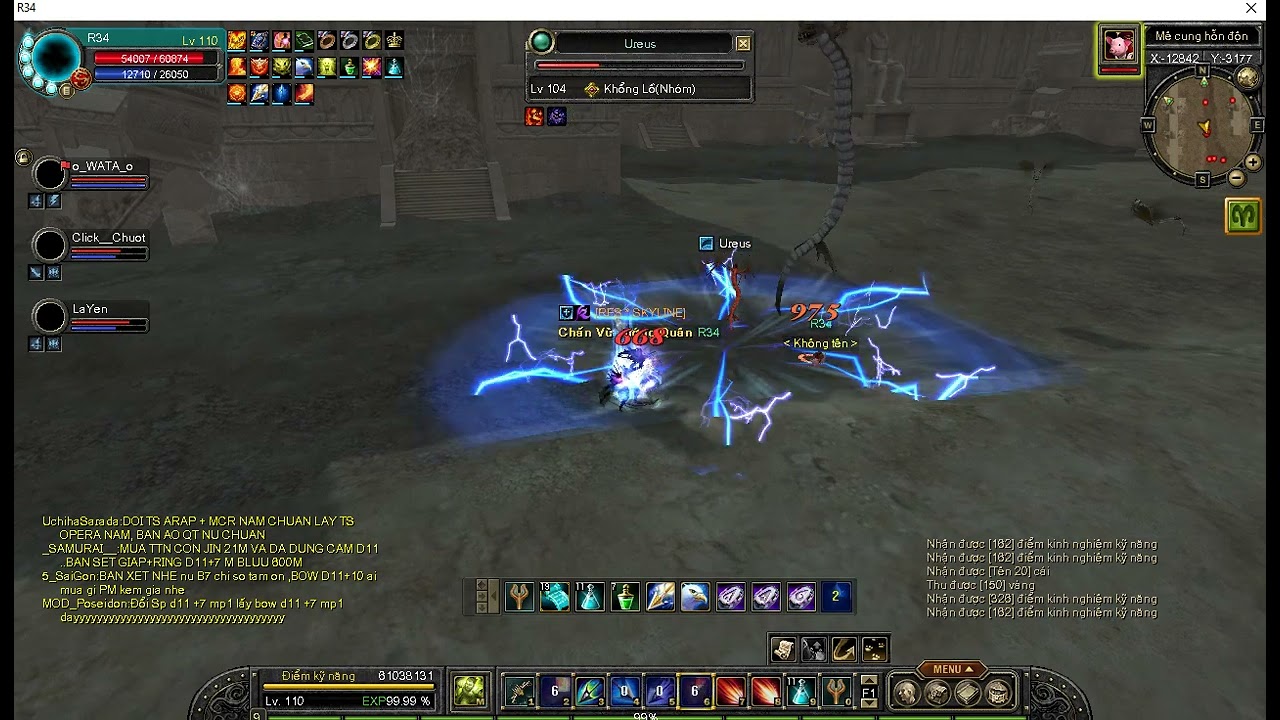 Thanh Long 3Job Thief - Review acc Top 2 Server Bow Son 14 + Set Son D11+11
