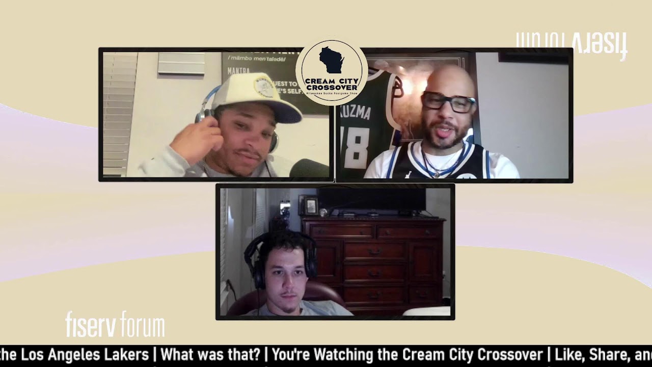 Cream City Crossover: Milwaukee Bucks Postgame Show... Bucks Los Angeles Lakers Reaction | S3 E14