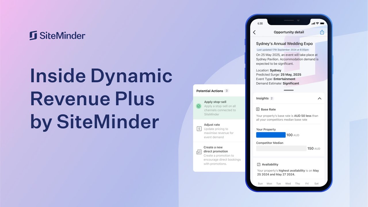Inside Dynamic Revenue Plus by SiteMinder