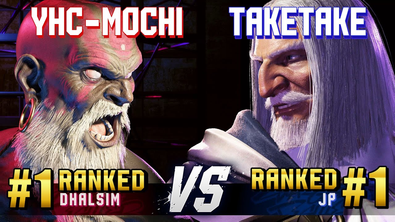 SF6 ▰ YHC-MOCHI (#1 Ranked Dhalsim) vs TAKETAKE-PIANO (#1 Ranked JP) ▰ High Level Gameplay