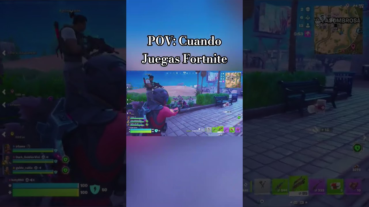 POV: Cuando Juegas Fortnite
