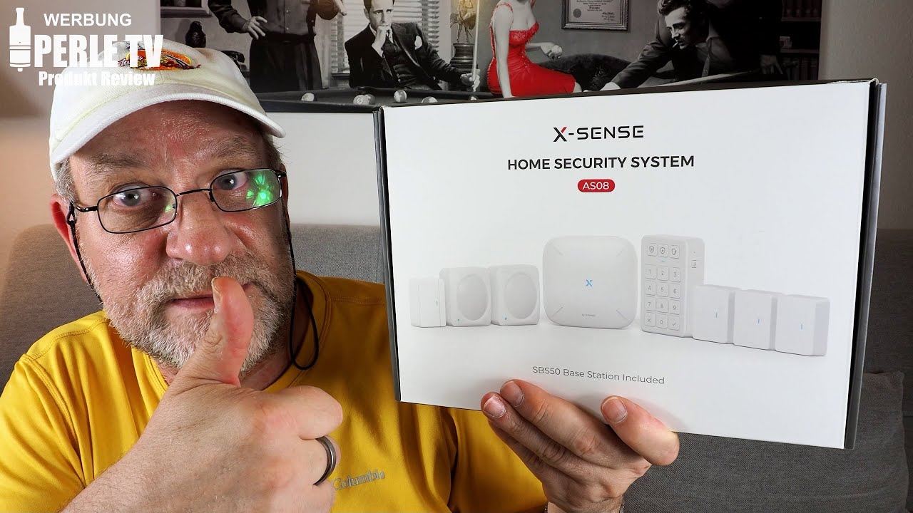 X-Sense AS08 - Home Security System (Set). Preiswerte Alarmanlage für Haus und Wohnung