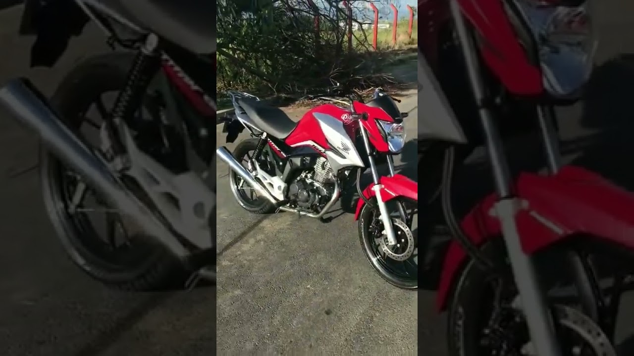 Titan 160 2022 vermelha