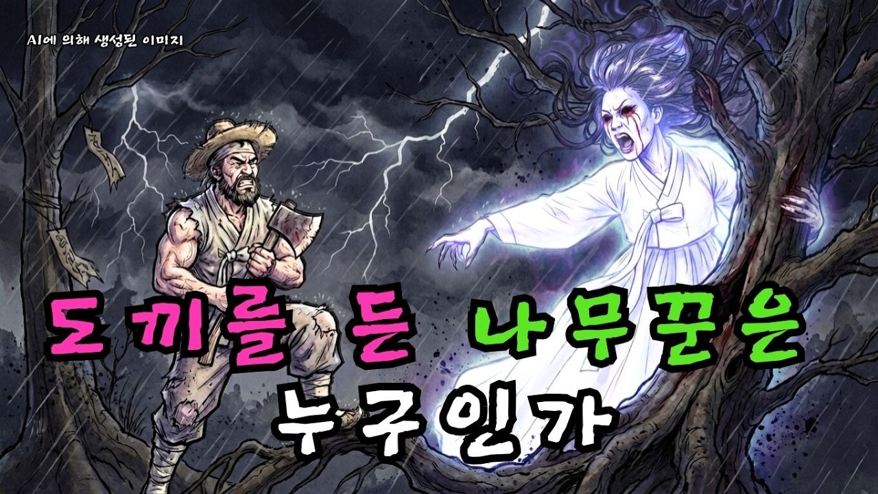 회화나무의 저주: 가지를 치는 자마다 피를 토하는데, 유일하게 도끼를 든 나무꾼의 정체 | 전설의 고향 | 야담 | 민담  |  조선시대