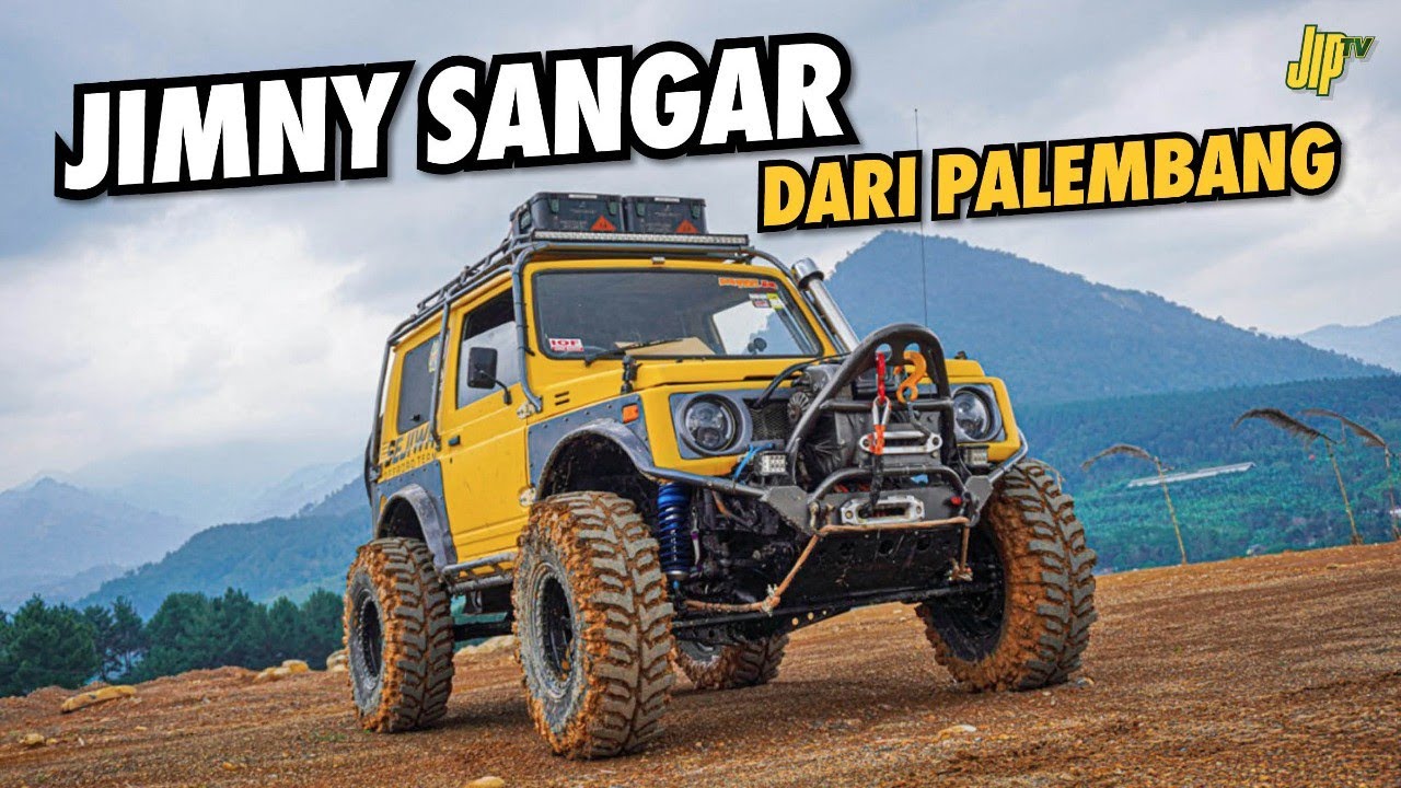 Modifikasi Suzuki Jimny Kaki Cherokee Untuk Off-Road Extreme | JIP TV