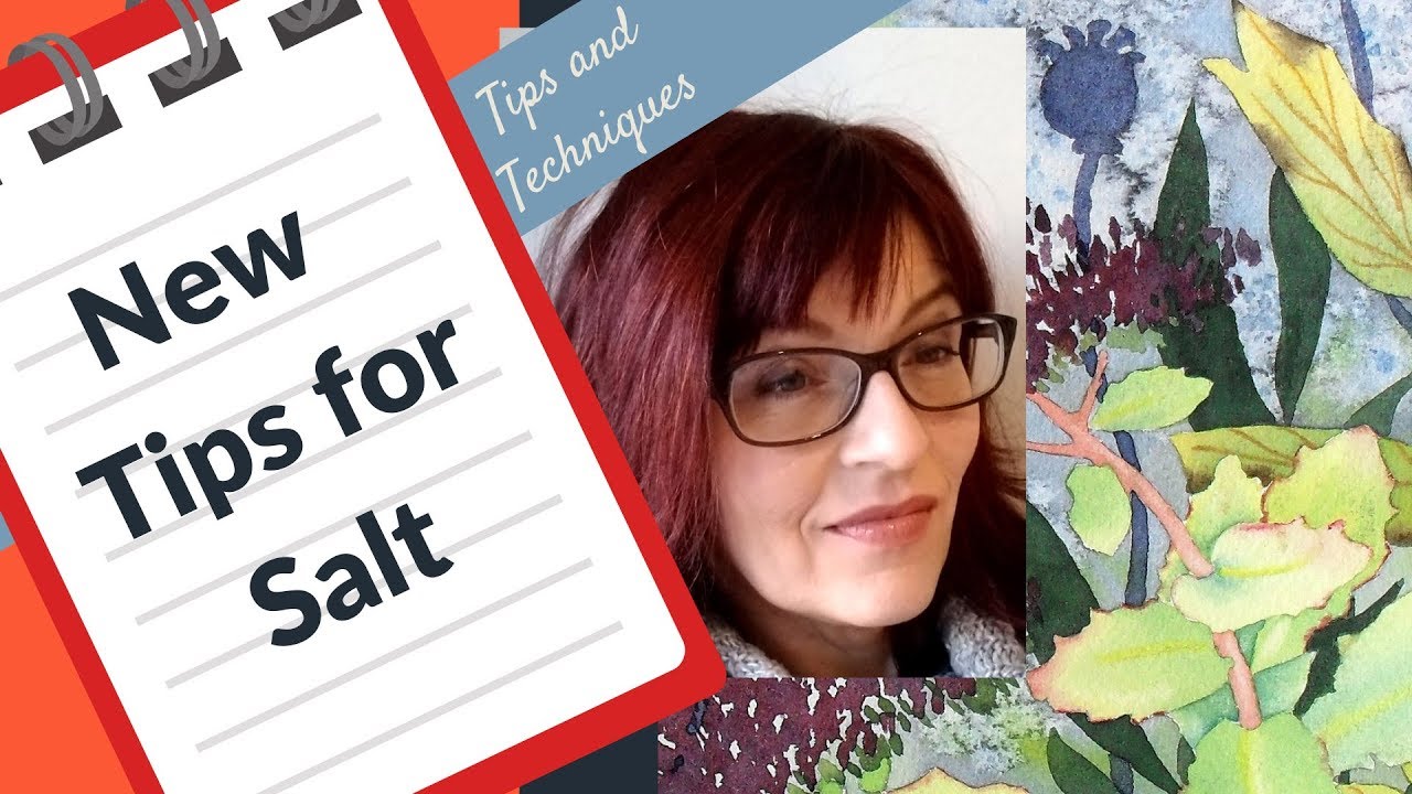 Watercolor Salt Technique – New tips!