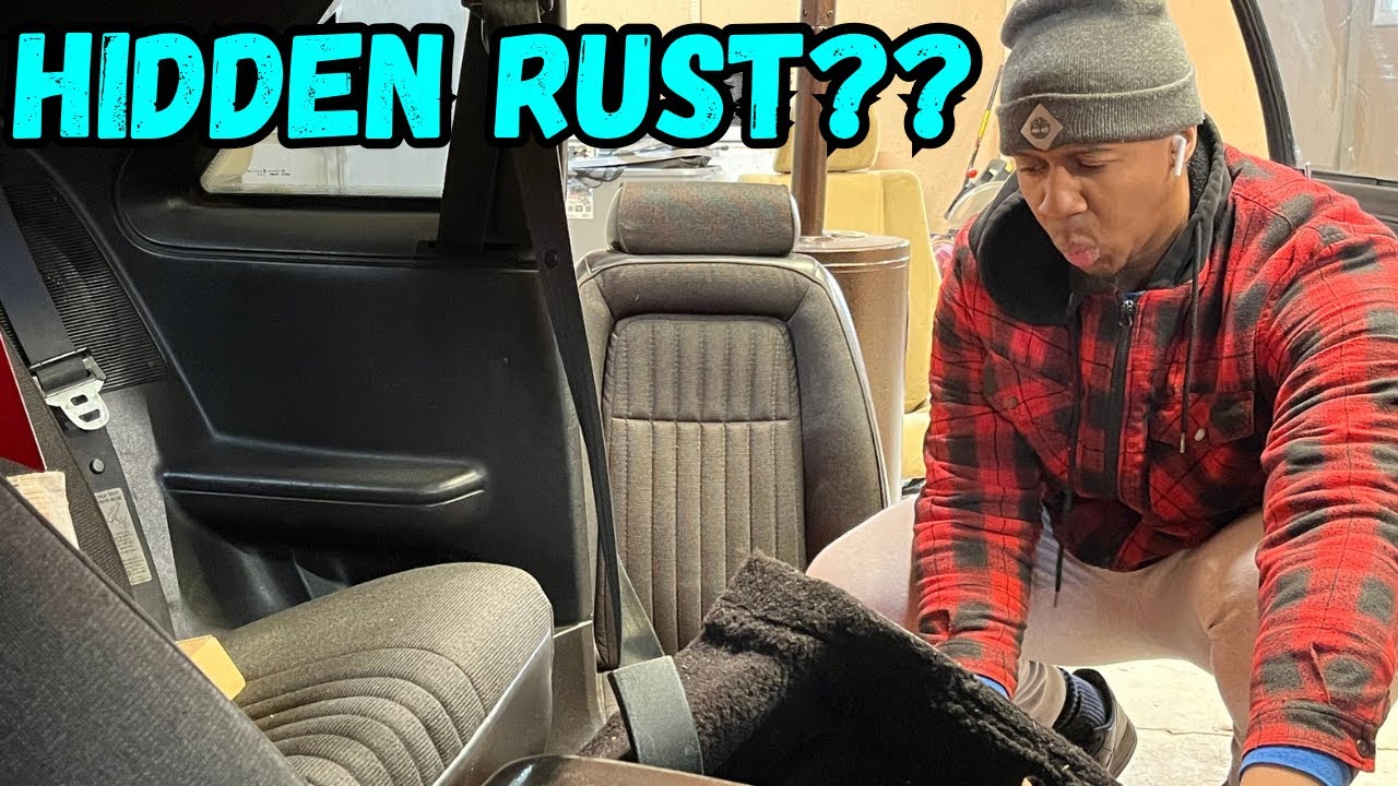 Floor pan crack turns out to be a HUGE rust problem!!