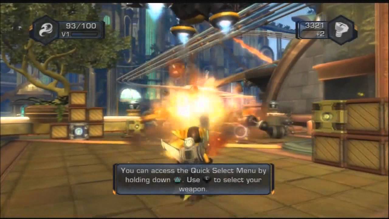 Ratchet & Clank Future: Tools of Destruction Walkthrough Part 1 Planet Kerwan [1/2]