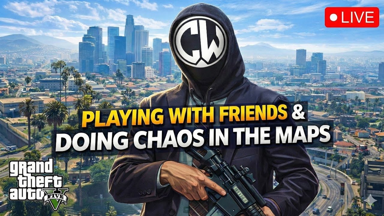 GTA Online Live | Chaos & Fun with Friends | Episode 3