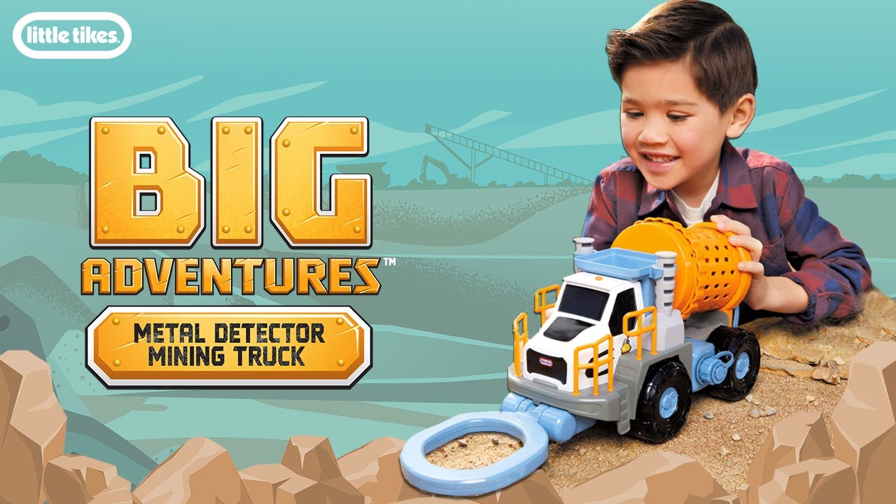 Metal Detector Mining Truck | Big Adventures™ | Little Tikes