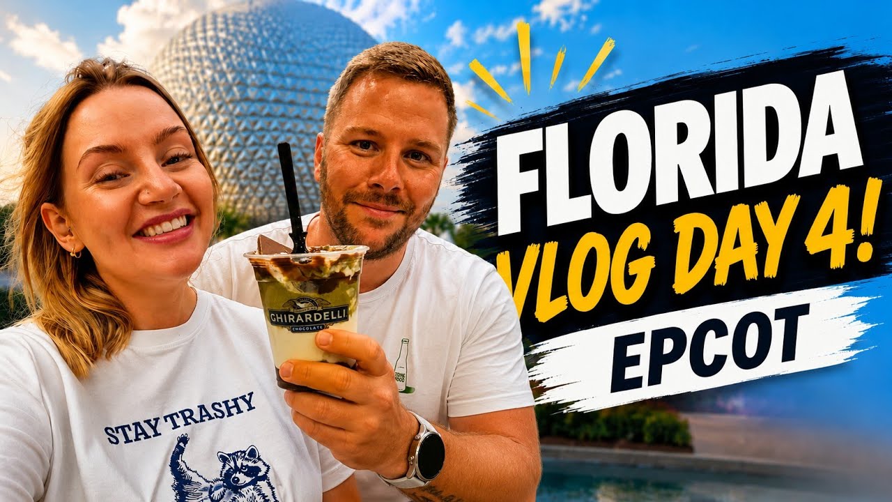 ✨ ДЕНЬ В СТИЛЕ ДИСНЕЙ! ☀️🚀🪐 Аттракционы Epcot, еда и напитки, Disney Springs и мороженое Ghirarde...