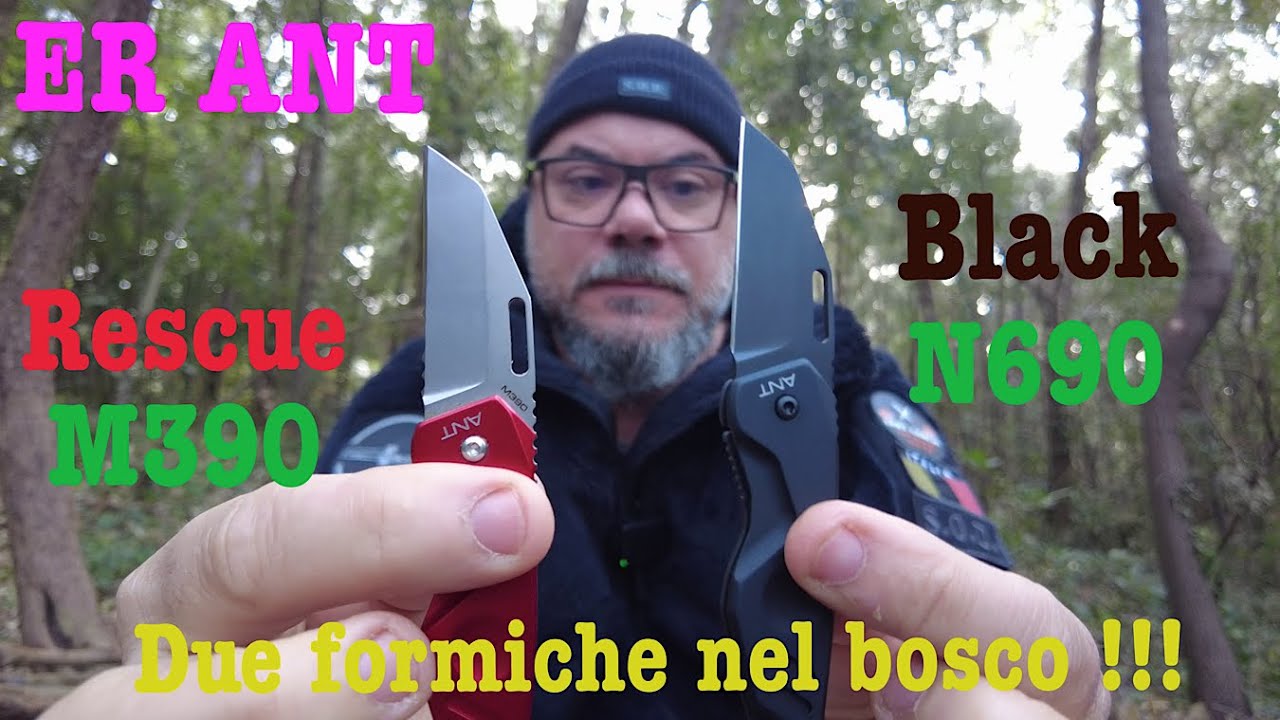 ANT Balck e Rescue due Formiche nel Bosco  !!!