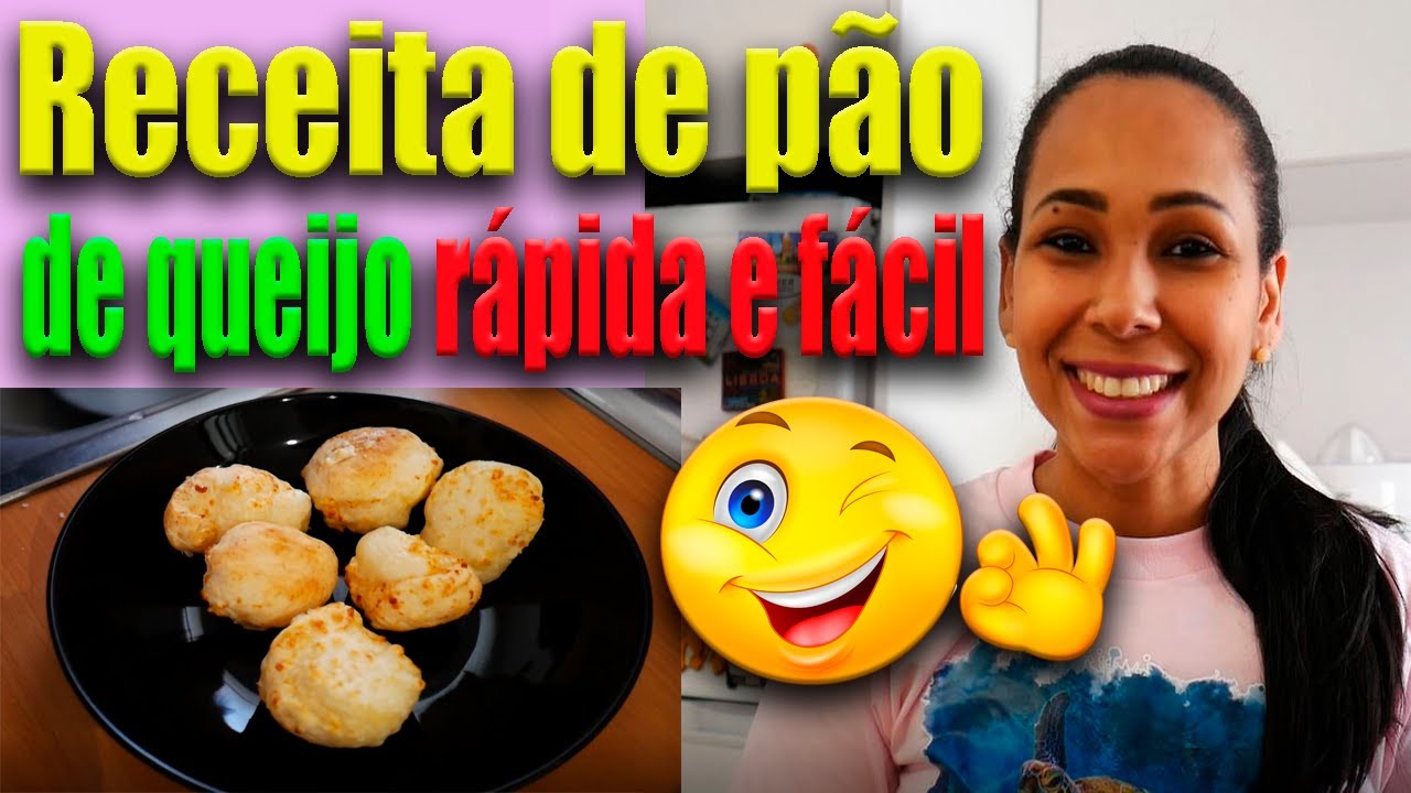 Receita de pão de queijo sem farinha de trigo